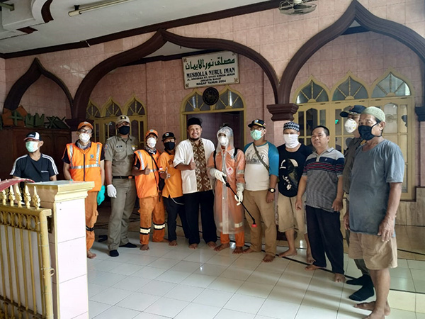 Penyemprotan Disinfektan Awal Pandemi