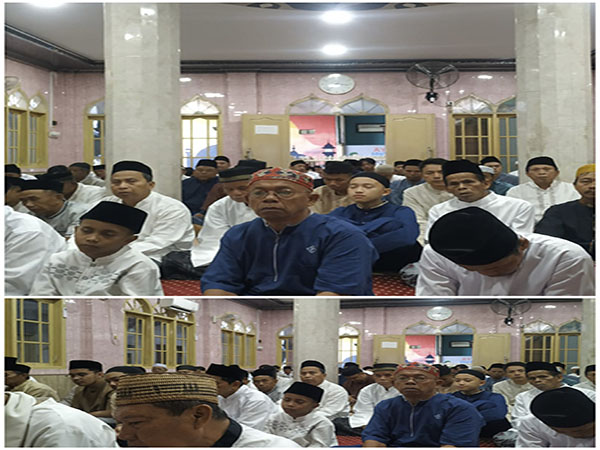 Suasana Jamaah Sholat Idul Fitri 1445 H
