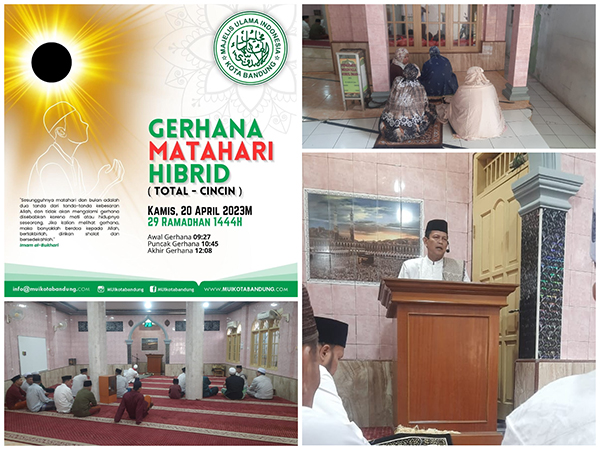 Sholat Gerhana Matahari 20 April 2023