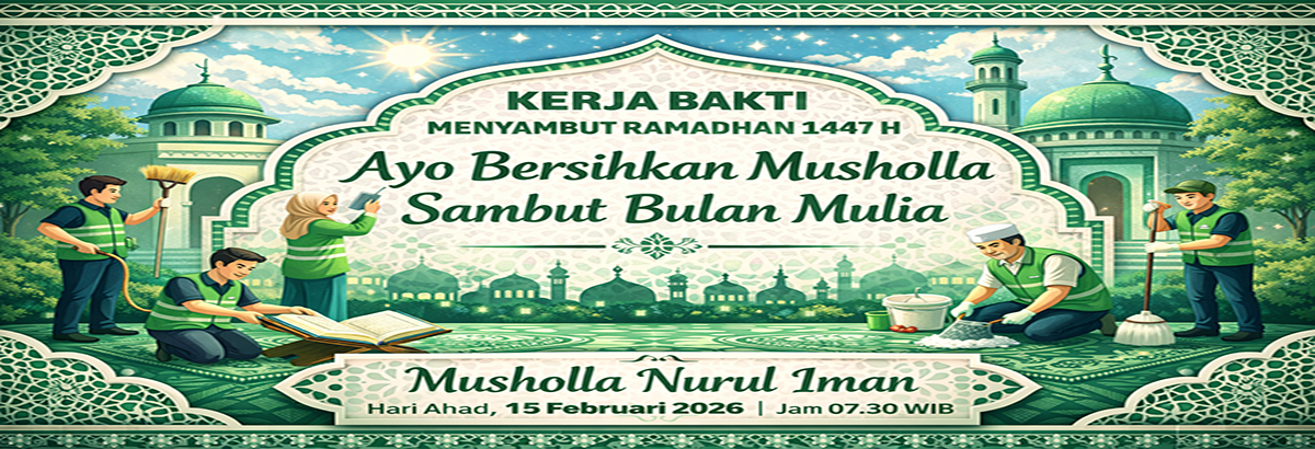 Kerja Bakti Sambut Ramadhan 1447 H