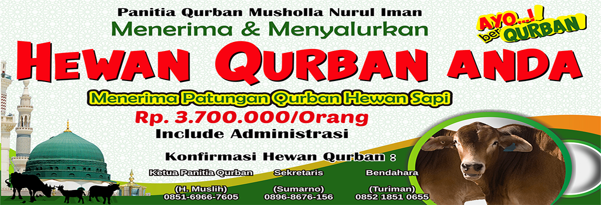 Mari Berqurban Idul Adha 1447 H / 2026 M